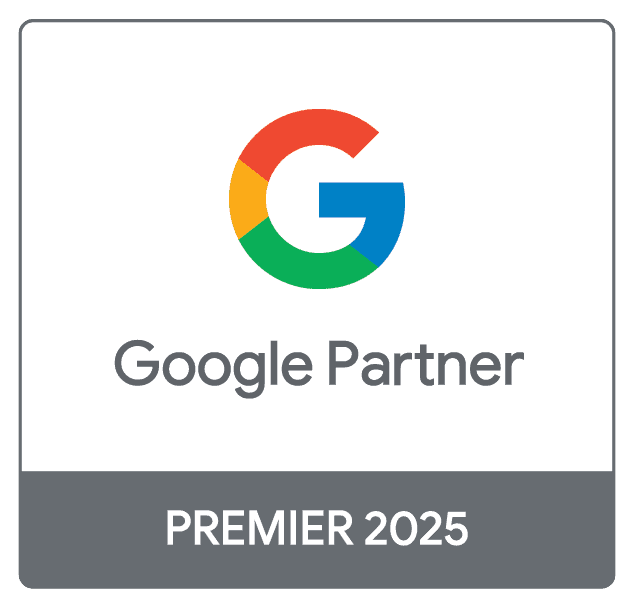 Google Premier Partner 2025 badge.